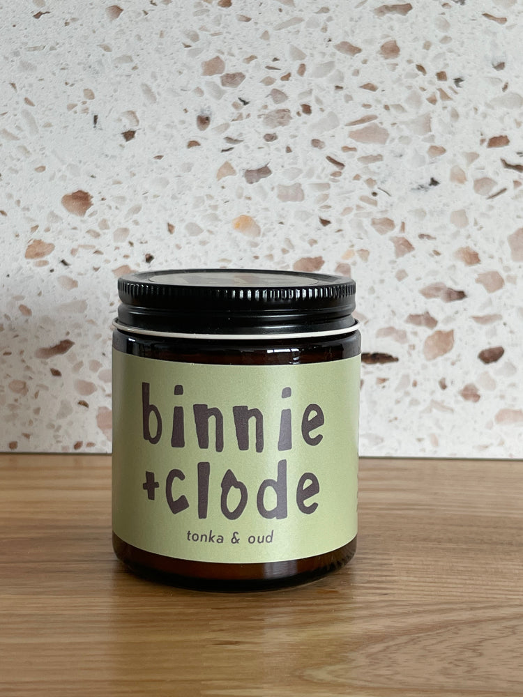 Tonka & Oud Candle