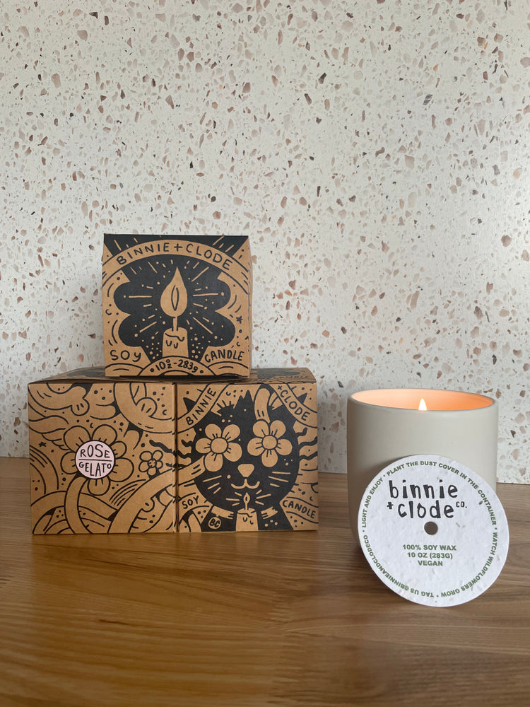 Rose Gelato Candle