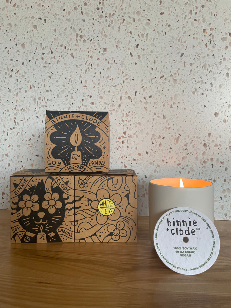 White Tea Candle