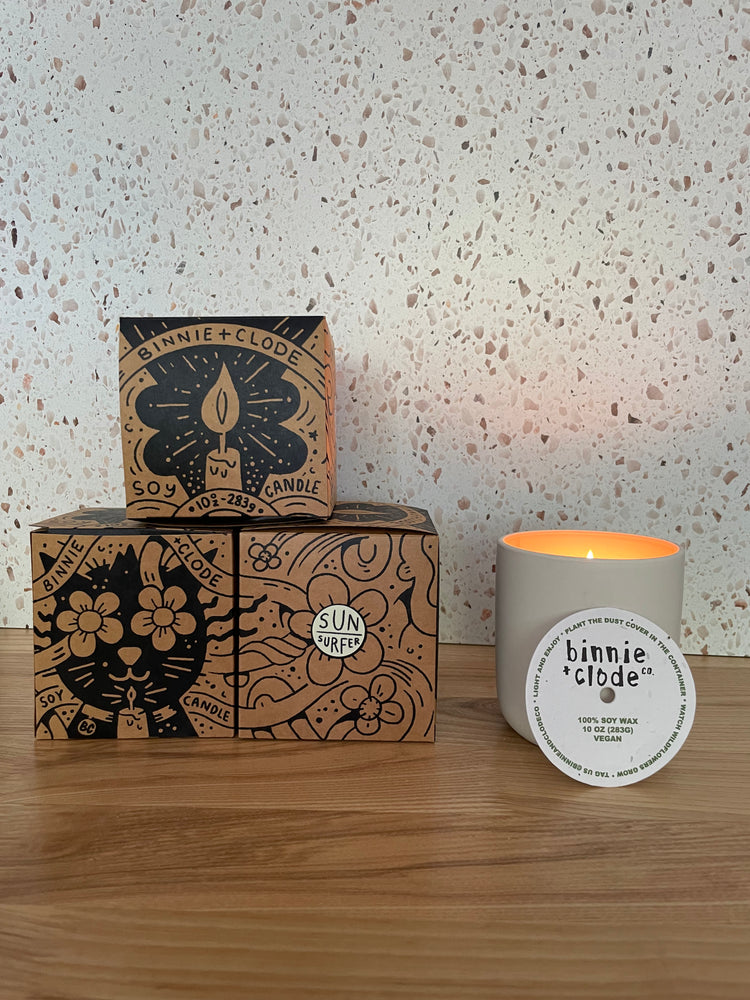 Sun Surfer Candle